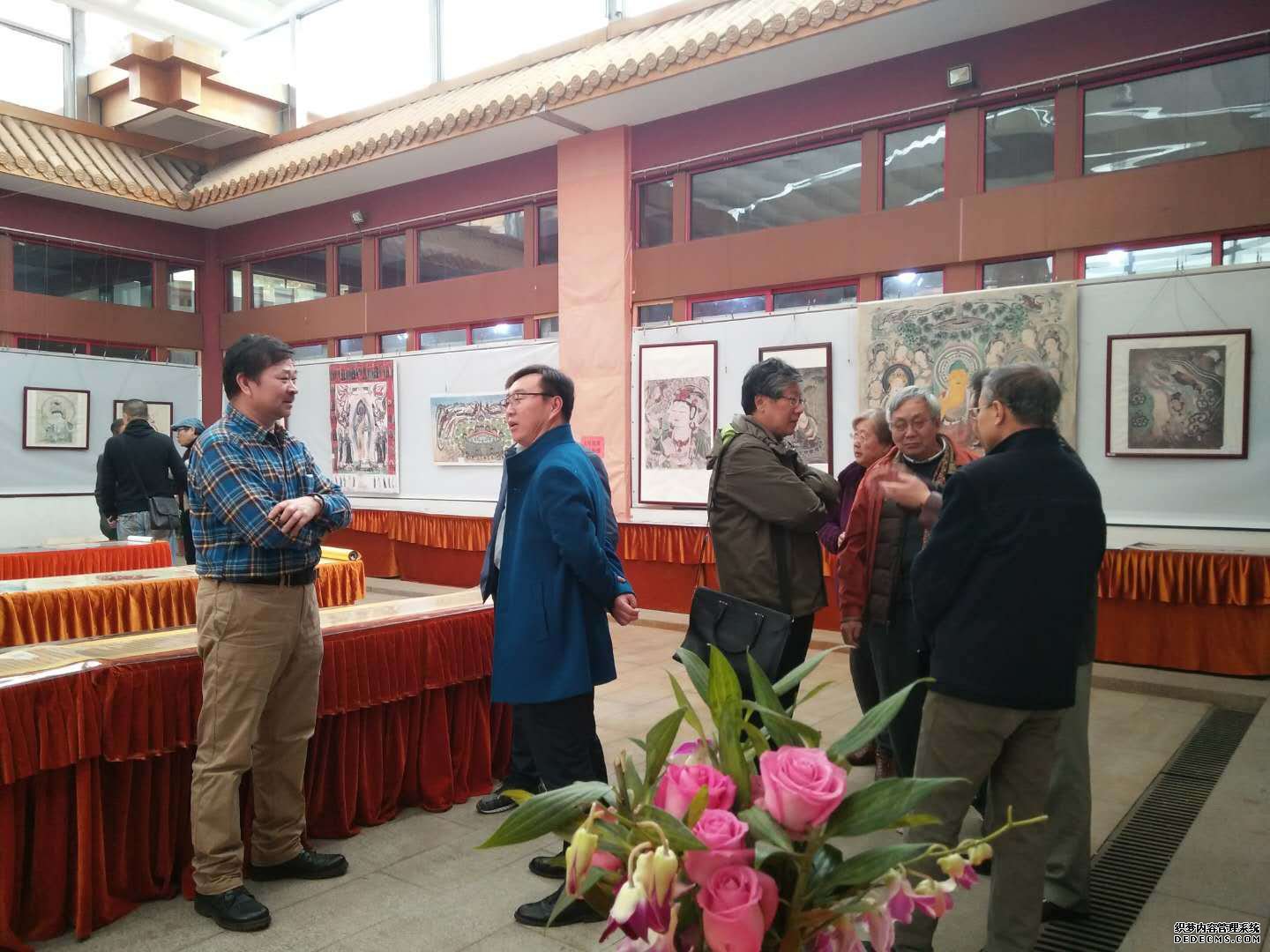 北京宣和艺术院敦煌分院——张永录、张含壁画展在上海开幕