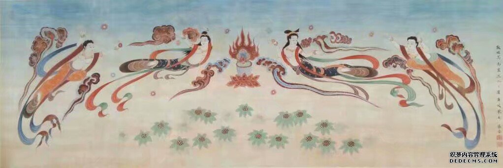 北京宣和艺术院敦煌分院——张永录、张含壁画展在上海开幕