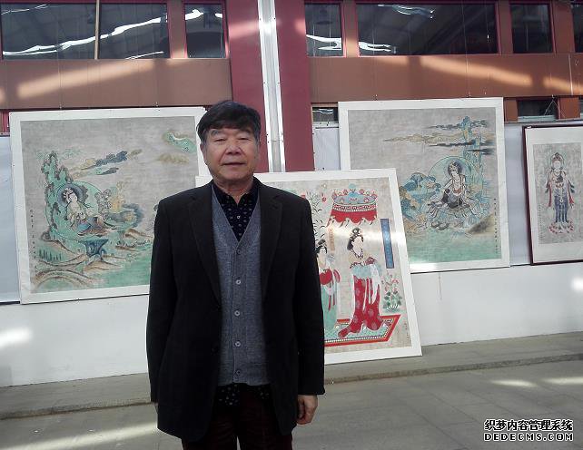 北京宣和艺术院敦煌分院——张永录、张含壁画展在上海开幕