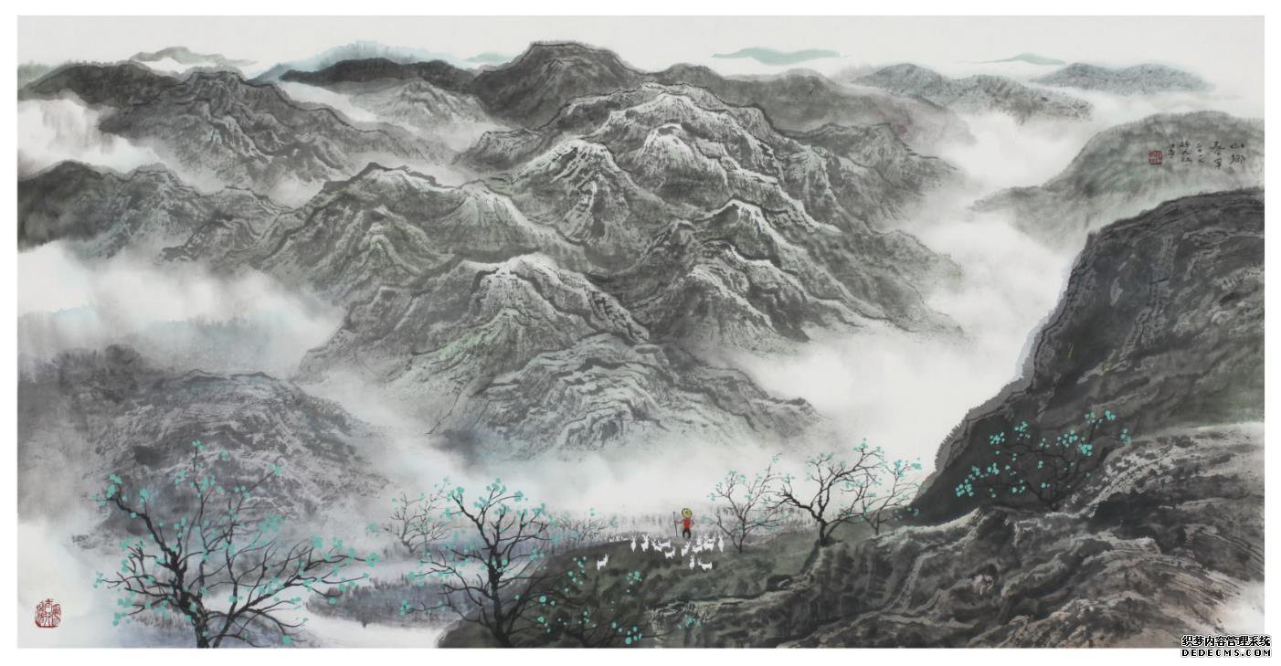 他的画是田园诗——读孙九江先生作品有感