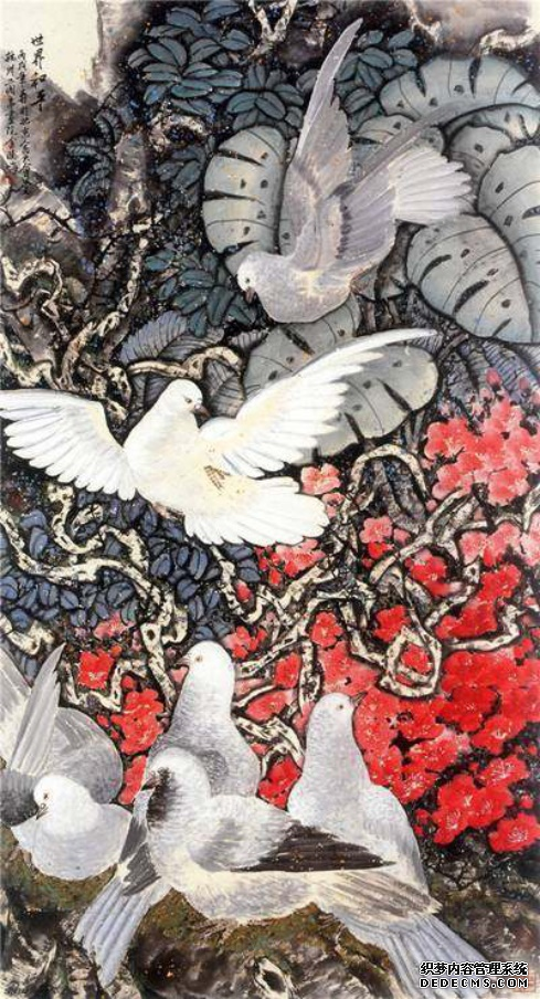 著名画家金晓海的艺术欣赏