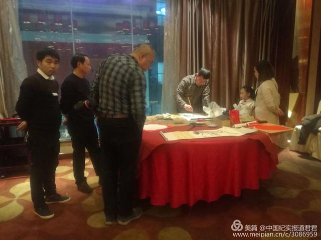 宣和墨舞 海韵泛舟——宣和书画宝鸡分院与绿海韵公司共话新春